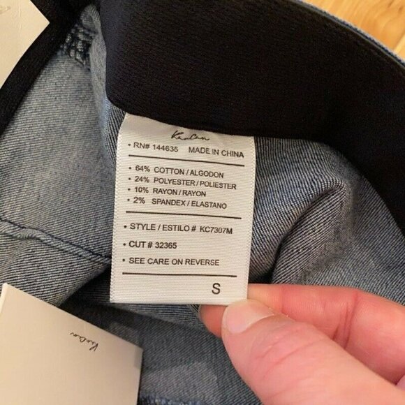 NEW KanCan Jeggings Blue Medium Wash Stretch Small - Picture 5 of 6